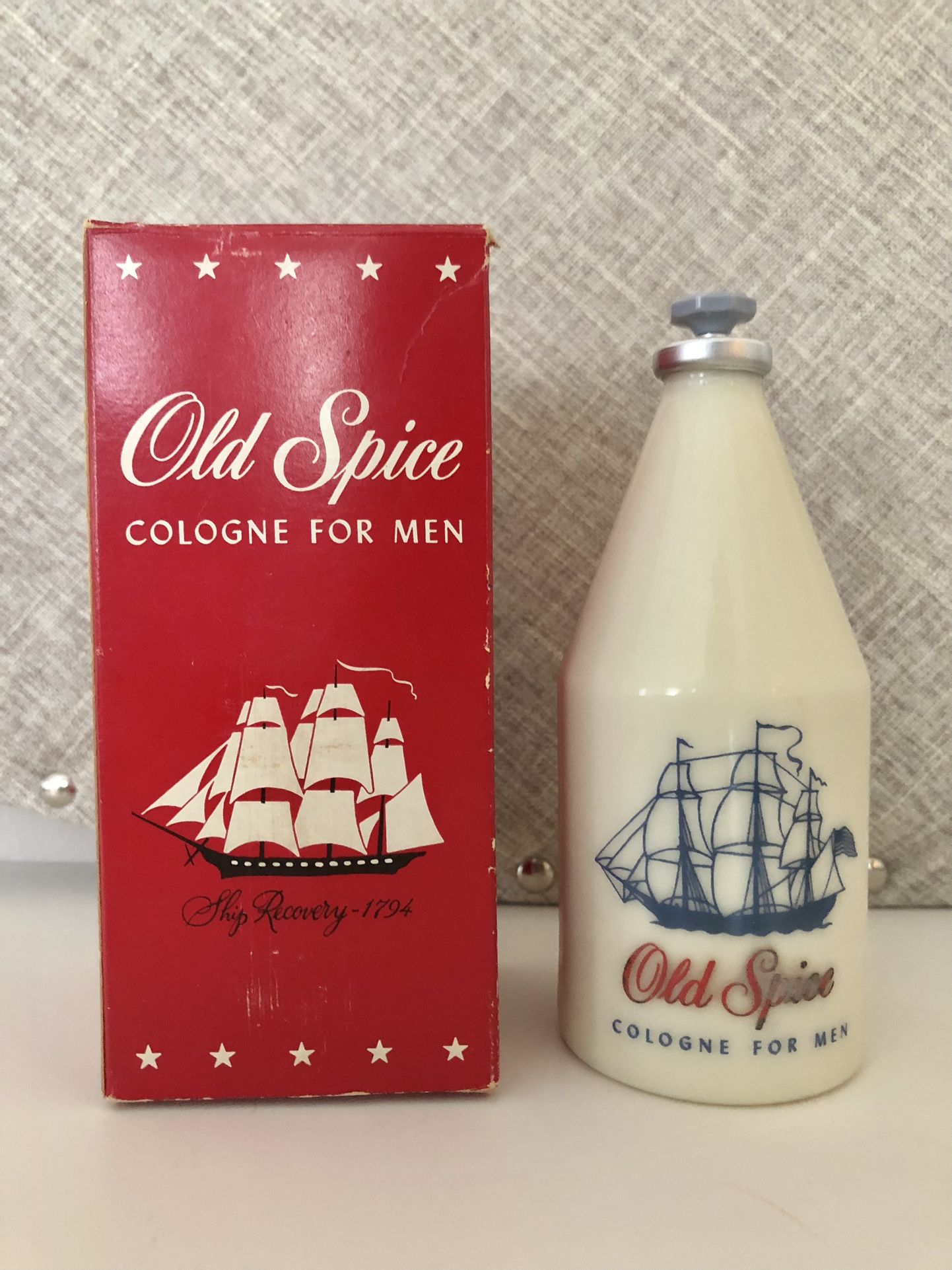 Vintage Old Spice Cologne For Men SHULTON 4 3/4 FL. OZ ( NEW)