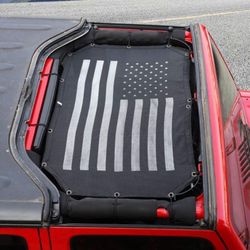 Jeep Wrangler Mesh Sunshade (2)