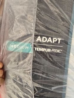 King size matress temporpedic Adap medium  with Boxpring free Delivery