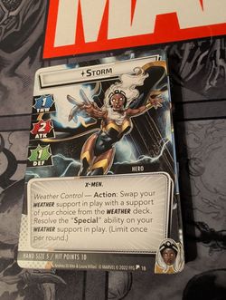Marvel Champions LCG Storm Hero Cards Only