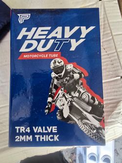 Tr4 valve 2mm thick 2.50/2.75 14 Pit bike tube