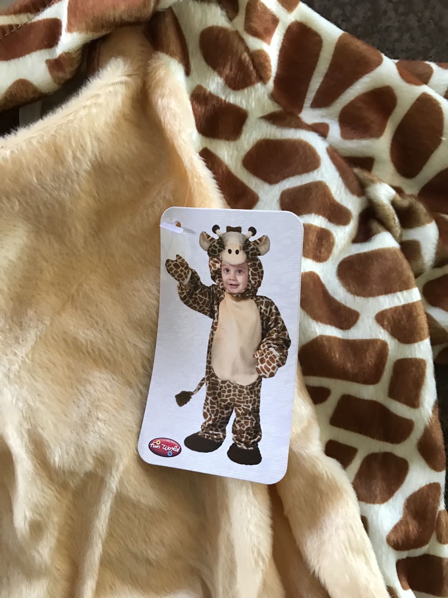 Kids giraffe costume