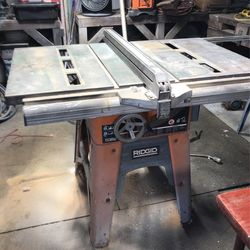 Ridged Table Saw