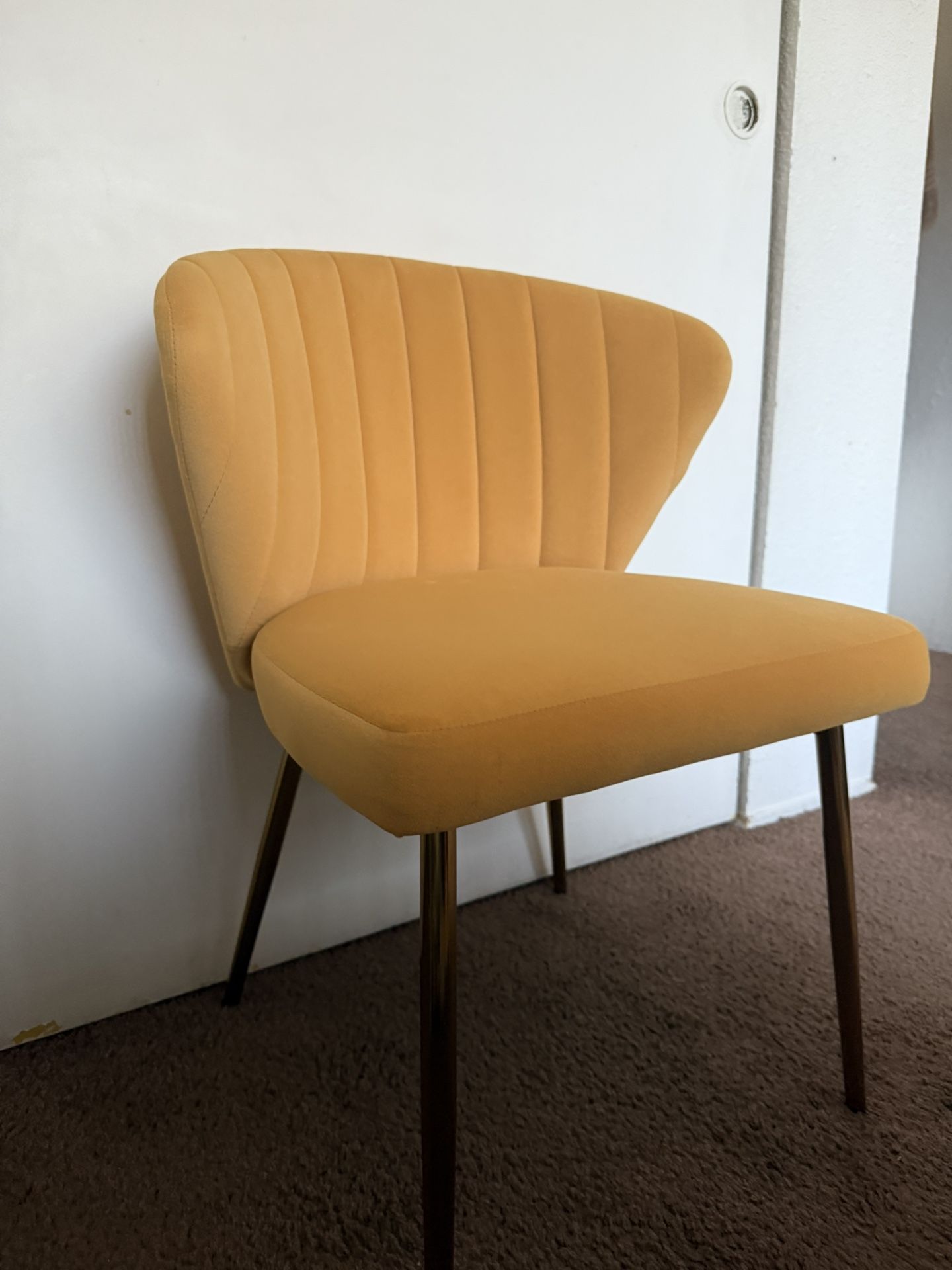 Modern Velvet Accent Chair