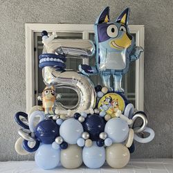Bluey Balloon Bouquet 