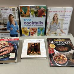 6 Cook Books 