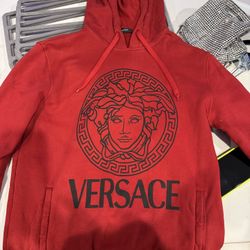 Red Versace Sweater 