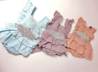 Baby girl Jumpsuit, toddler romper