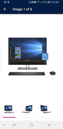hp pavilion 24 all in one touch pc