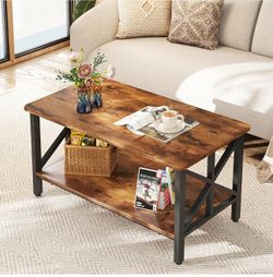 RUSTIC COFEE TABLE NEW