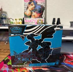 Pokémon cards Black Bolt Elite Trainer Box etb