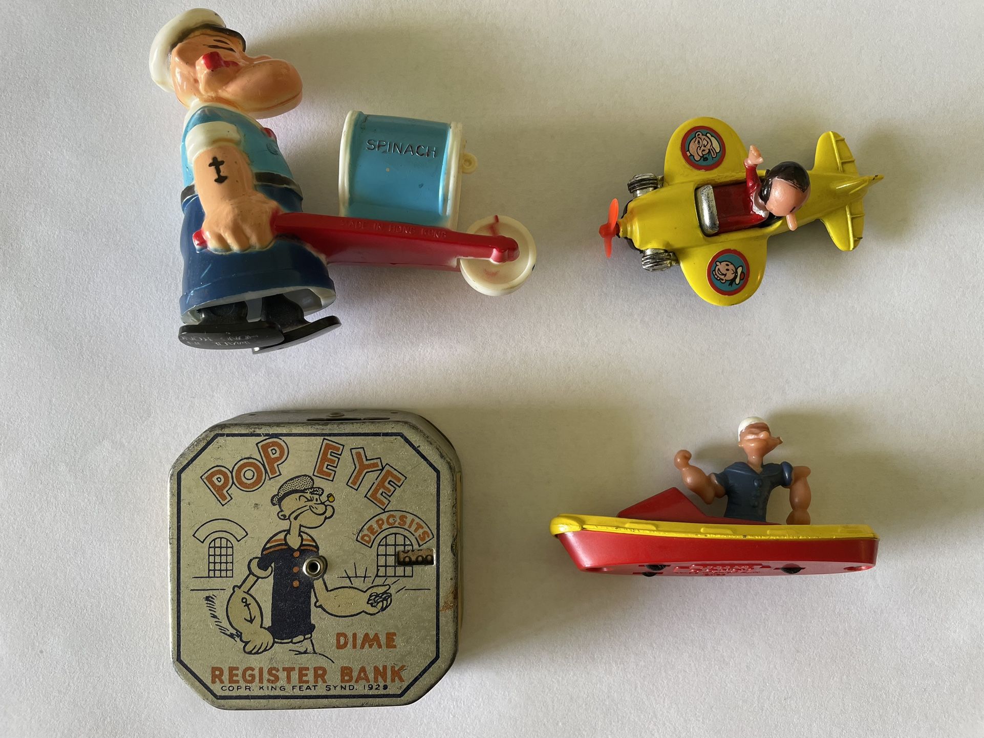 POPEYE VINTAGE TOYS