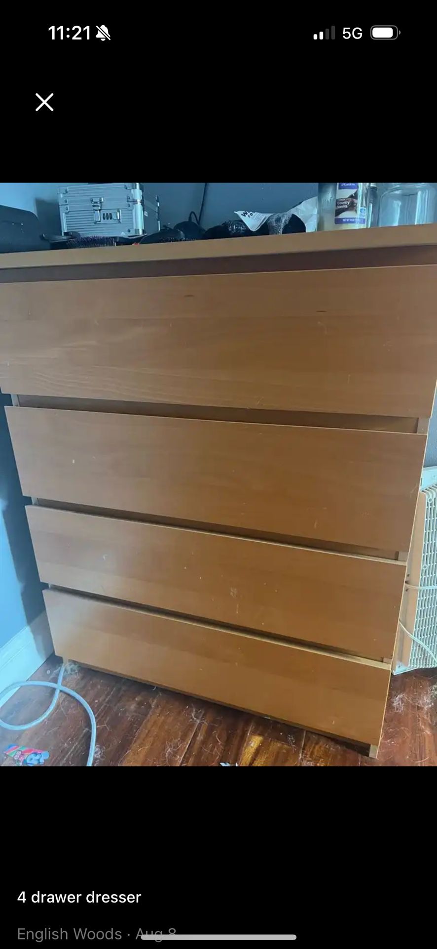 IKEA 4 Drawer Dresser 