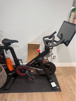 Peloton with work desk
