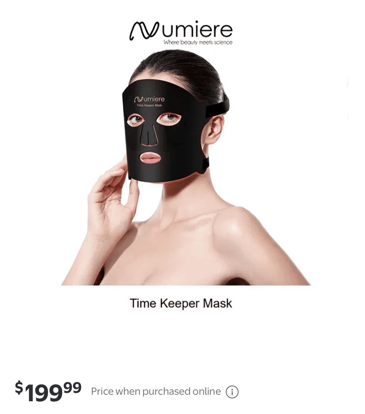 Brandnew Anti - Aging skin Care Technology Ultra Light Mask Retail Value $199 + Tax