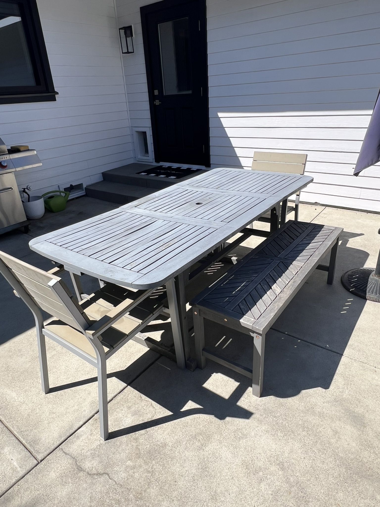Outdoor Wood Table For 6