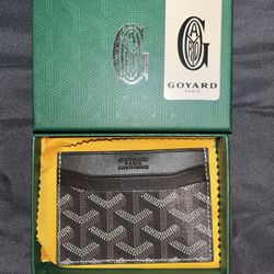 Goyard Card holder Wallet Dark Brown