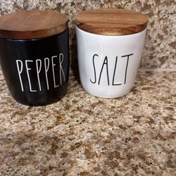 Rae Dunn Salt And Pepper Holders 