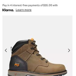 Timberland Pro Ballast Work Boots Steel Toe Men's 13 Brand New