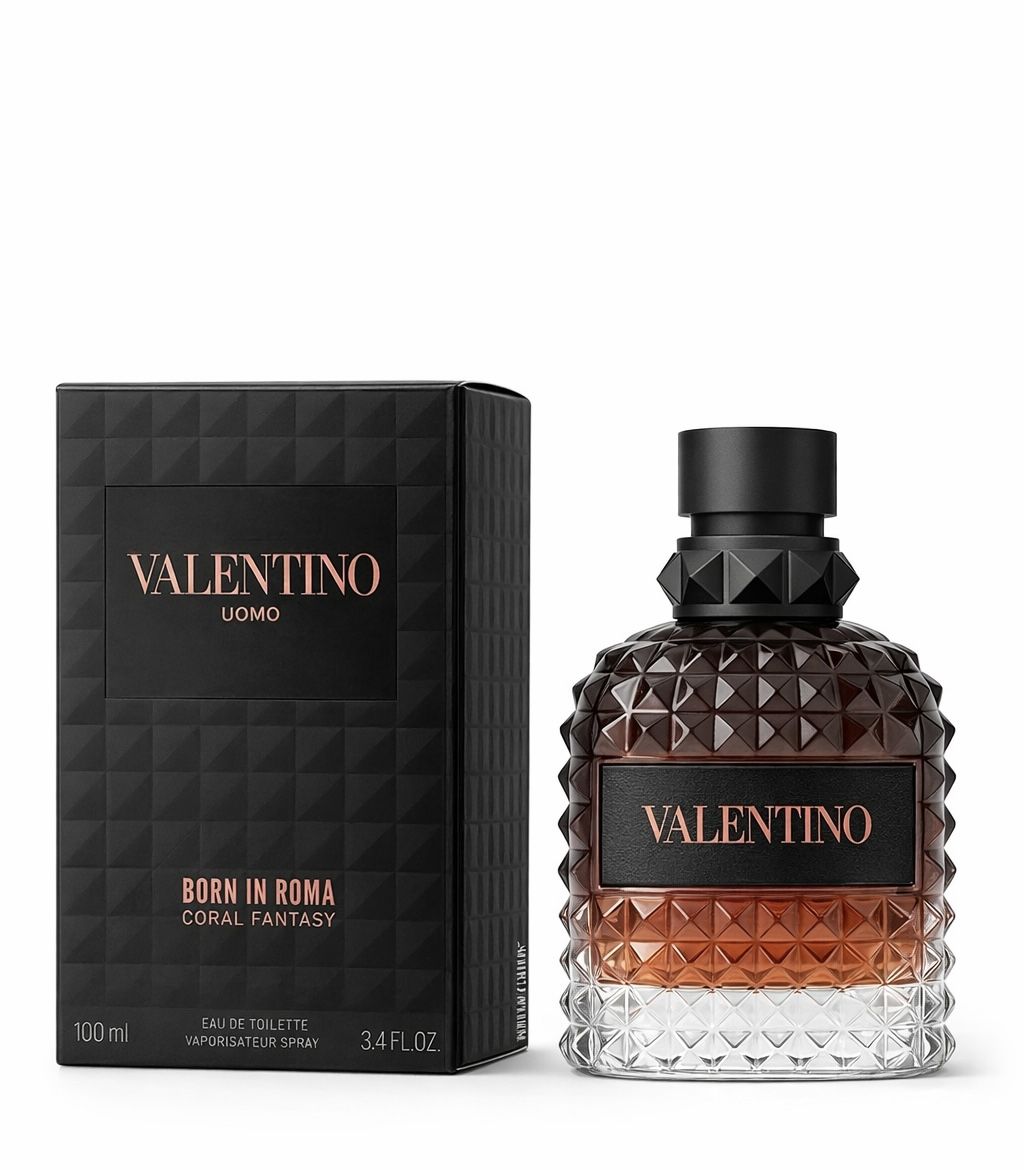 Valentino Uomo Born In Roma Coral Fantasy – Men’s Cologne (3.4 oz) for ...