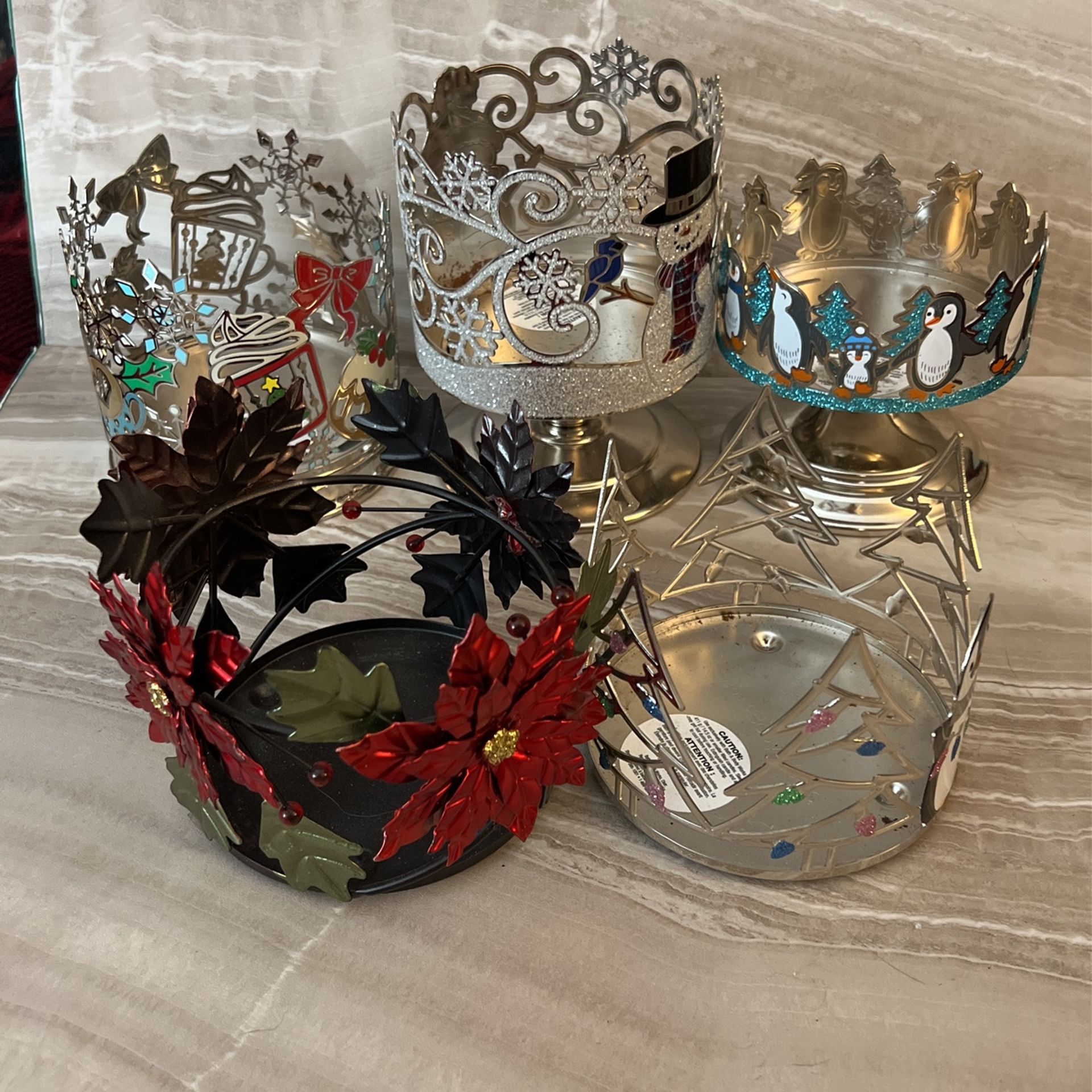 Candle Holders 7.00-10.00 Each