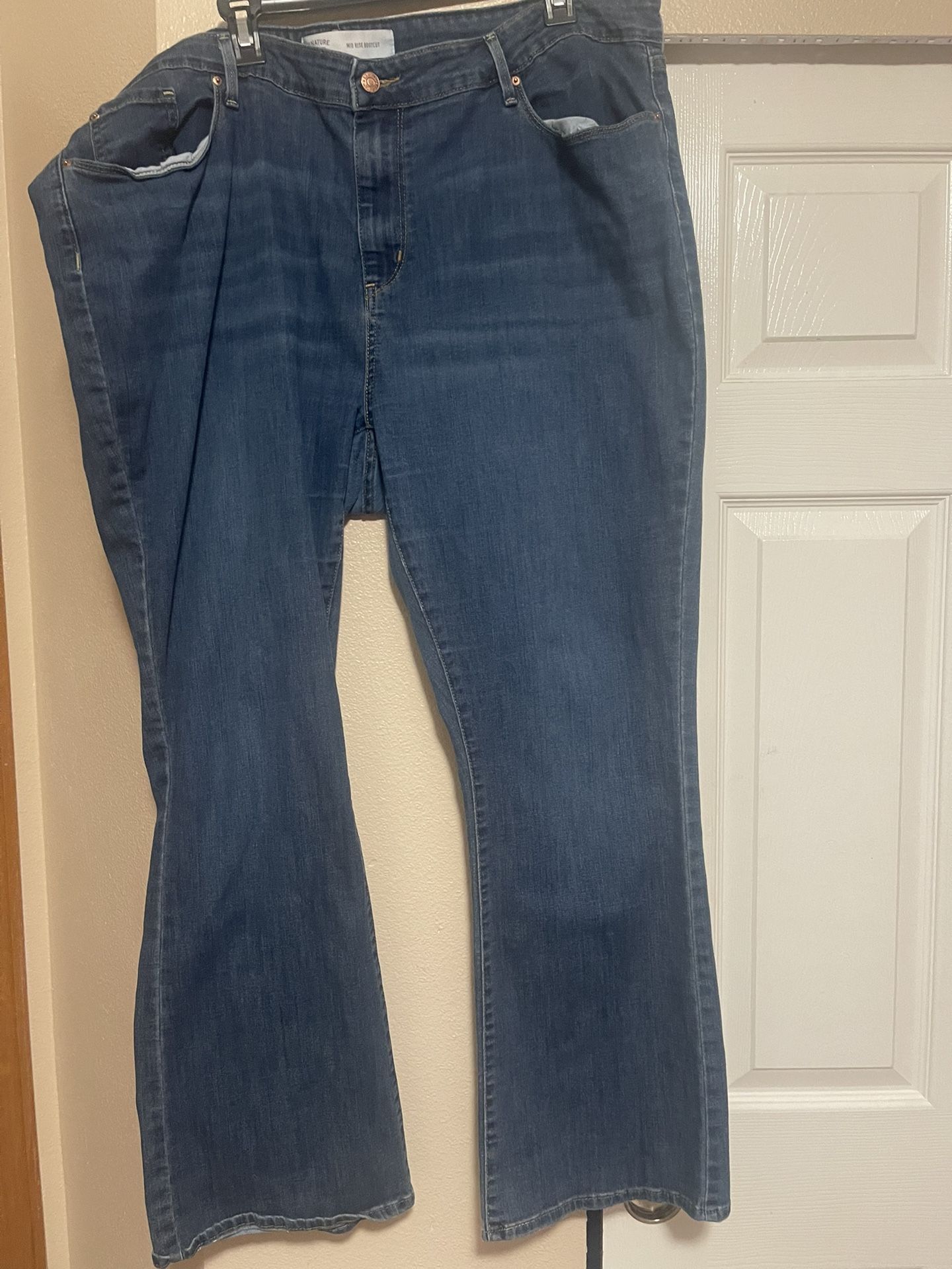 Mid Rise Bootcut Jeans Signature Levi Strauss (24)