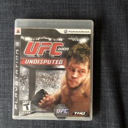 Ps3 UFC Undisputed 2009