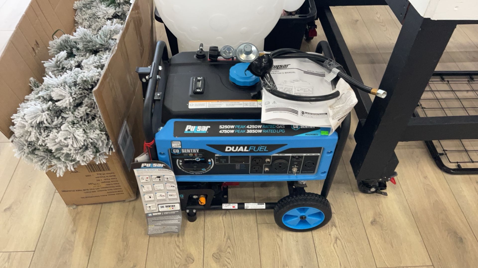 Pulsar Duel Fuel Generator