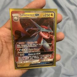Salamence GX Pokemon Card
