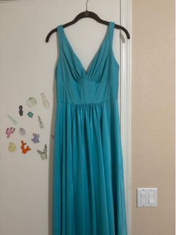 Blue dress