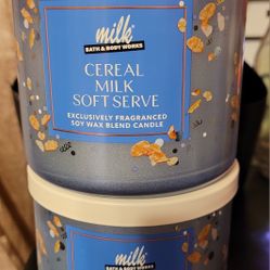 Bath Body 3 Wick Candles