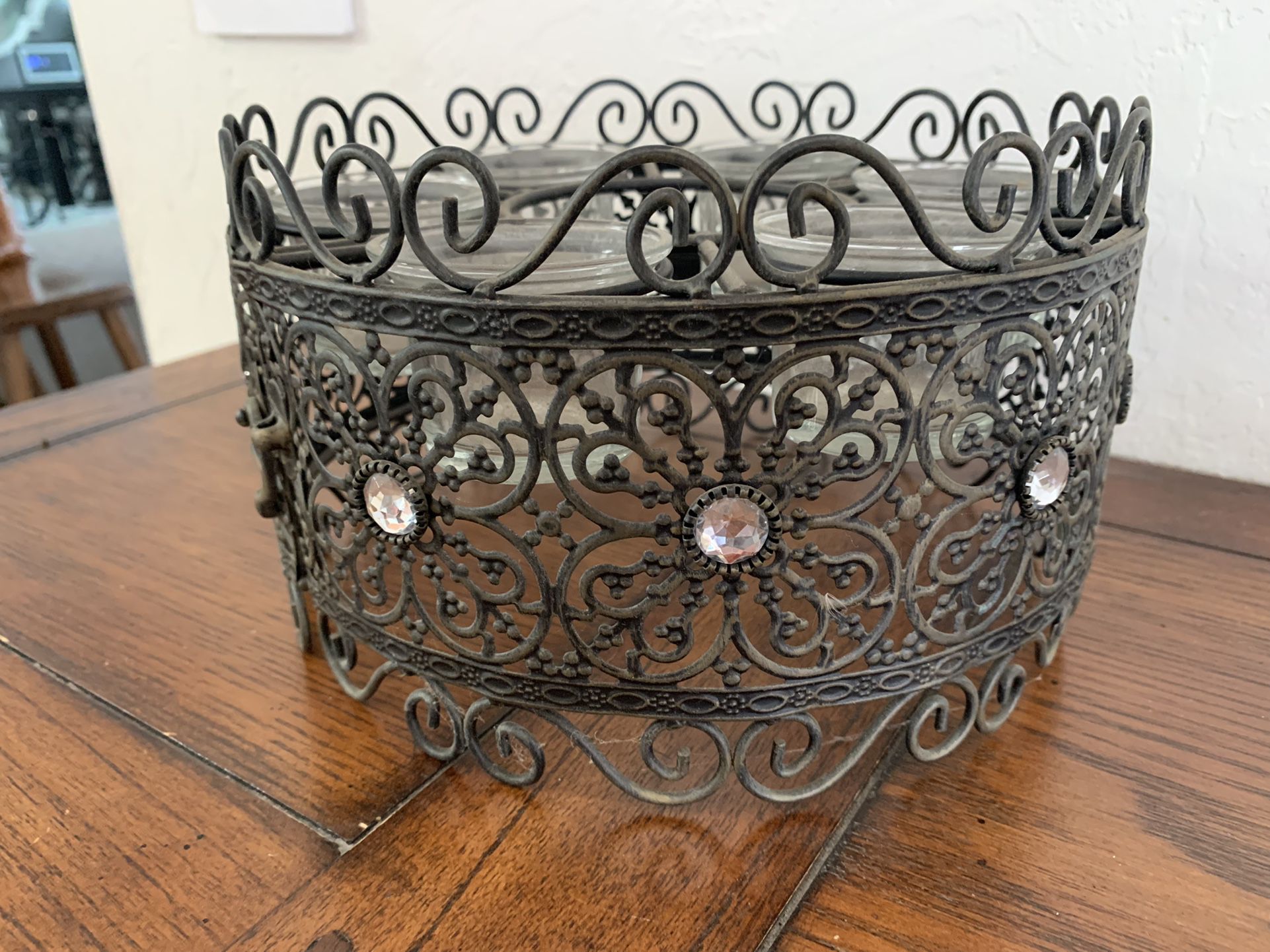 Candle Holder For Patio Table