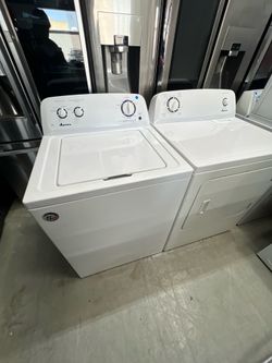 Washer and dryer set🔴🟠🔵 Conjuntos lavadora y secadora Amana 🟣🟢🔴🟡