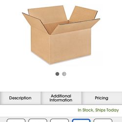 Shipping Boxes 9x7x5 New