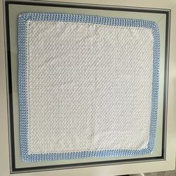 Baby Blanket. Crocheted.