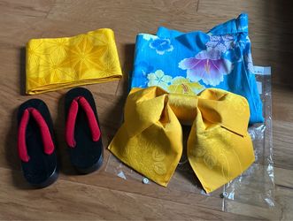 Brand New Japanese Yukata Full Set (Unused)