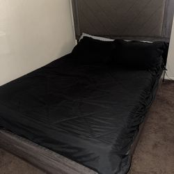Queen Bed Frame And Mattress