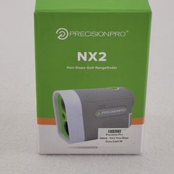 Precision Pro NX2 Non Slope 400 Yard Golf Laser Rangefinder 6x Magnification