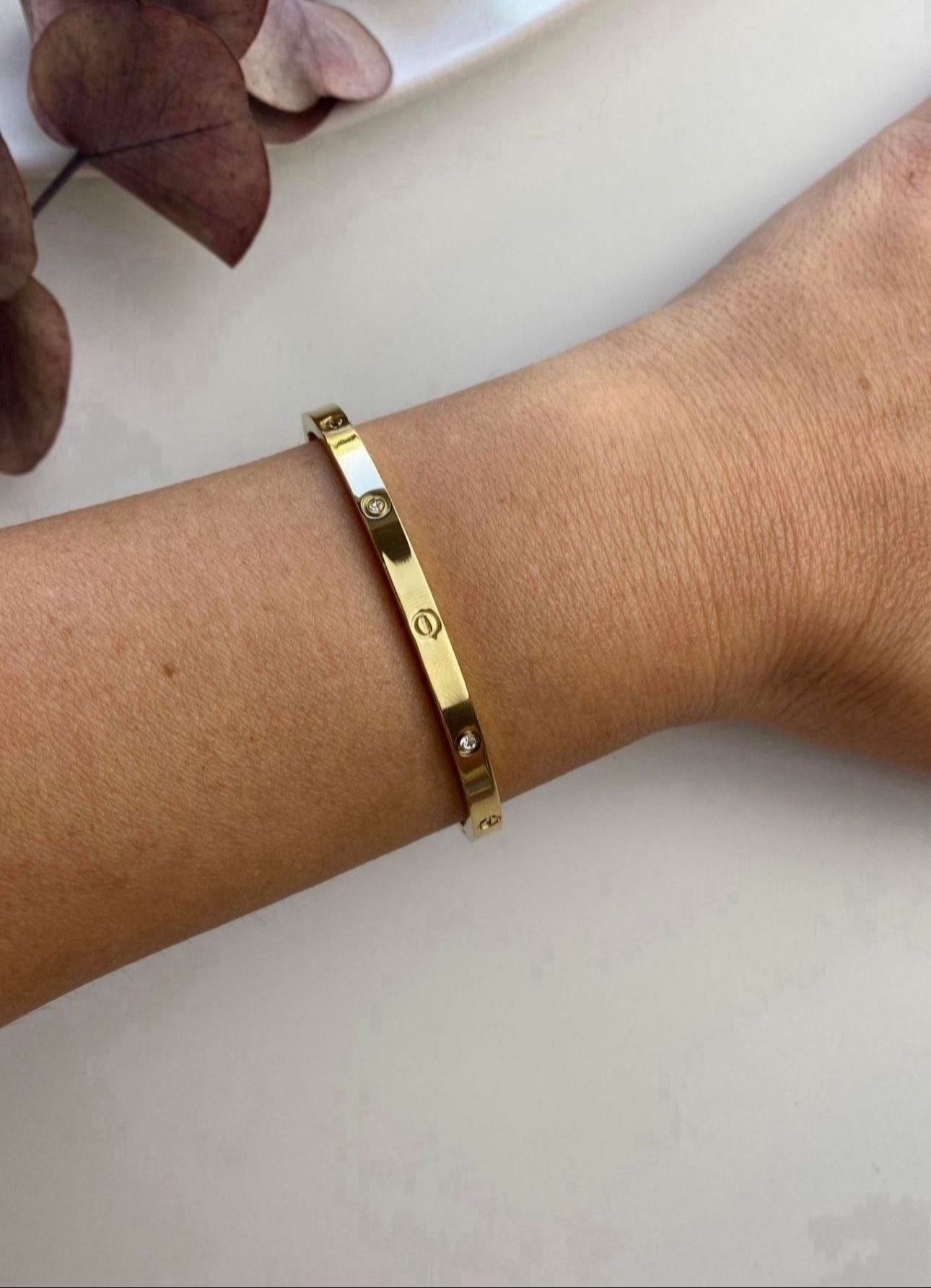 Cartier Small Love Bracelet size 17 in yellow gold