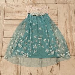 Korean Elsa-Style Casual Dress girls S/4-6