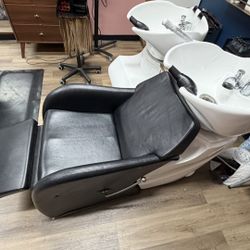 Catlin Shampoo Bowl And Chair For Hair Salon 