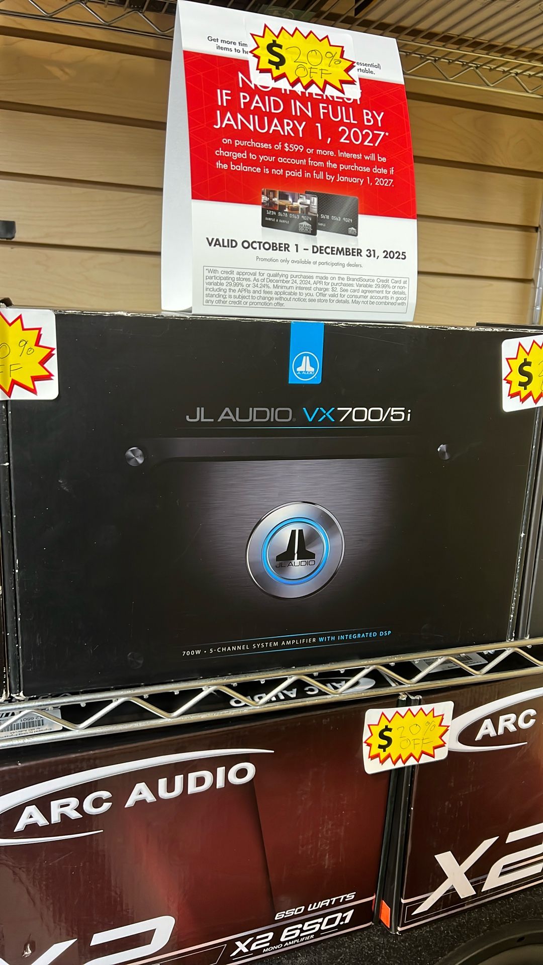 Brand New JL Audio Amp
