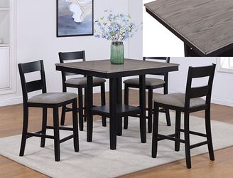 NEW 5pc Counter Height DINING Room SET Table Chairs💥NO CREDIT NEEDED $10 Down