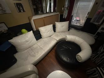 Giant couch and big seating chair