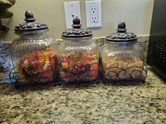 Glass Canisters