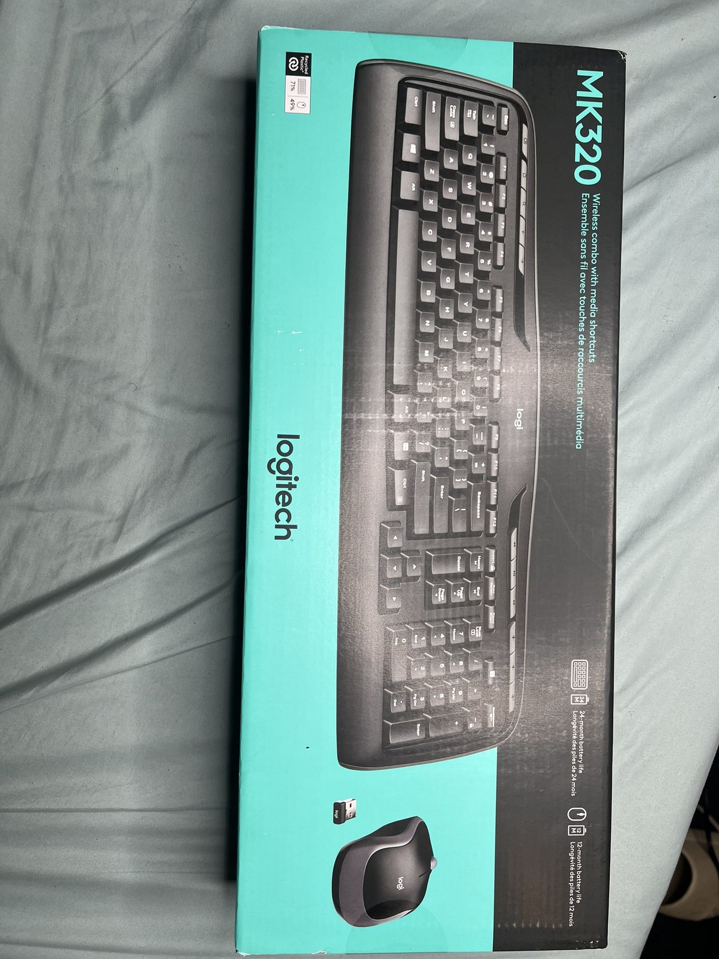 Wireless Keyboard And Mouse Combo (MK320)