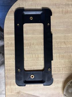 Rear License Plate Holder Bracket Mount Frame w/Screws For BMW E46 E90 E39 X5 Z4