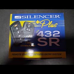 Silencer remote start car alarm