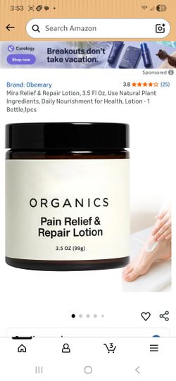 Mira Relief & Repair Lotion, 3.5 Fl Oz, Use Natural Plant Ingredients, Daily Nourishment for Health, Lotion - 1 Bottle,1pcs