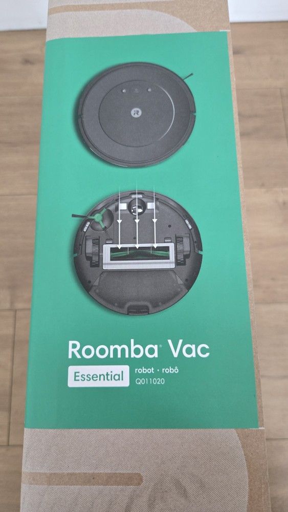For Sale:
IRobot Roomba Vac Essential Q011020 with all accessories